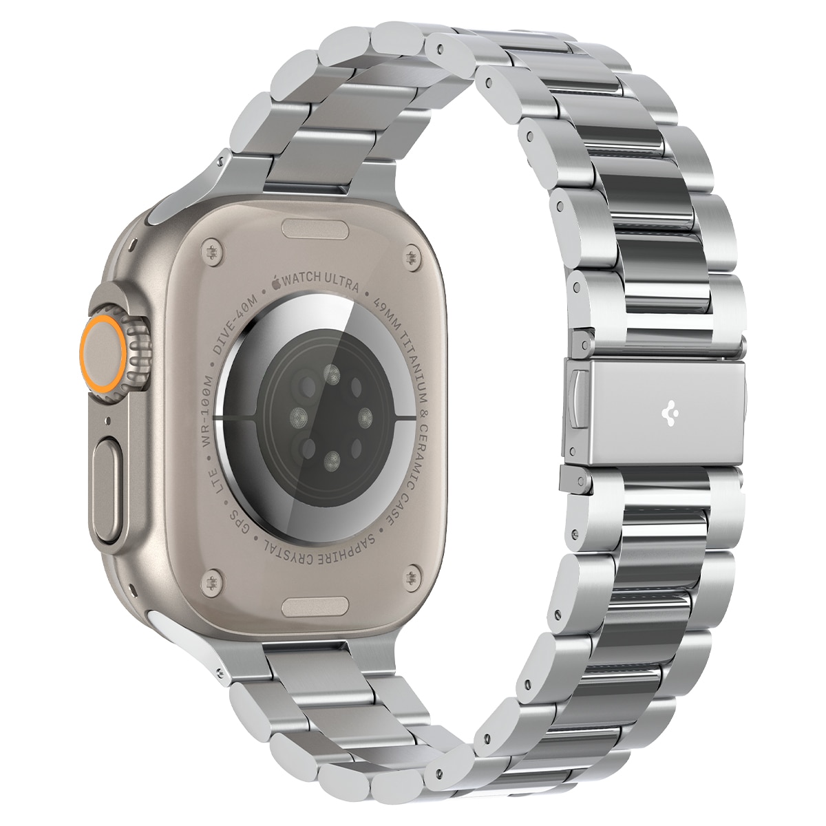 Armband Modern Fit 316L Apple Watch SE 44mm Silber