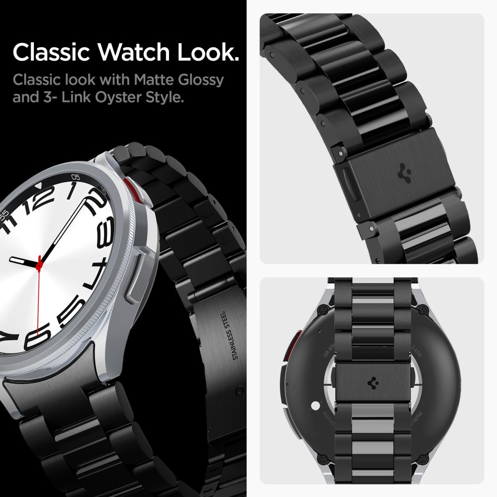 Modern Full-Fit Armband Galaxy Watch 6 Classic 47mm Black