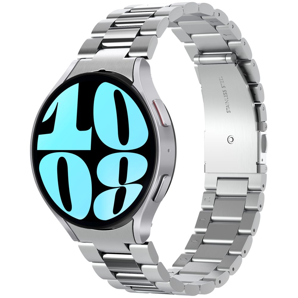 Modern Full-Fit Armband Samsung Galaxy Watch 6 44mm Silver