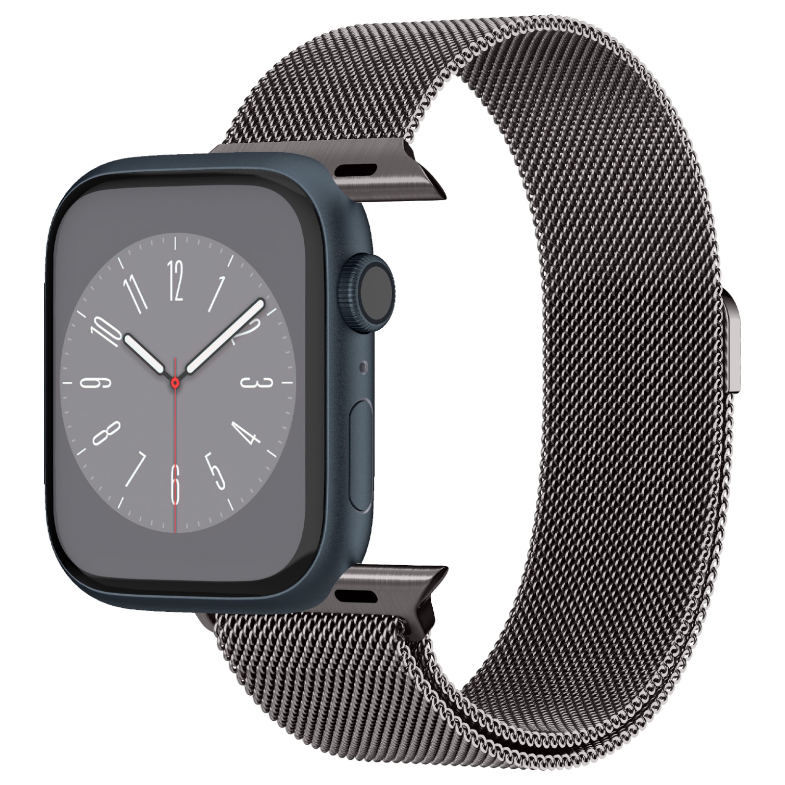 Armband Metal Fit Apple Watch 45mm Series 9 Graphite