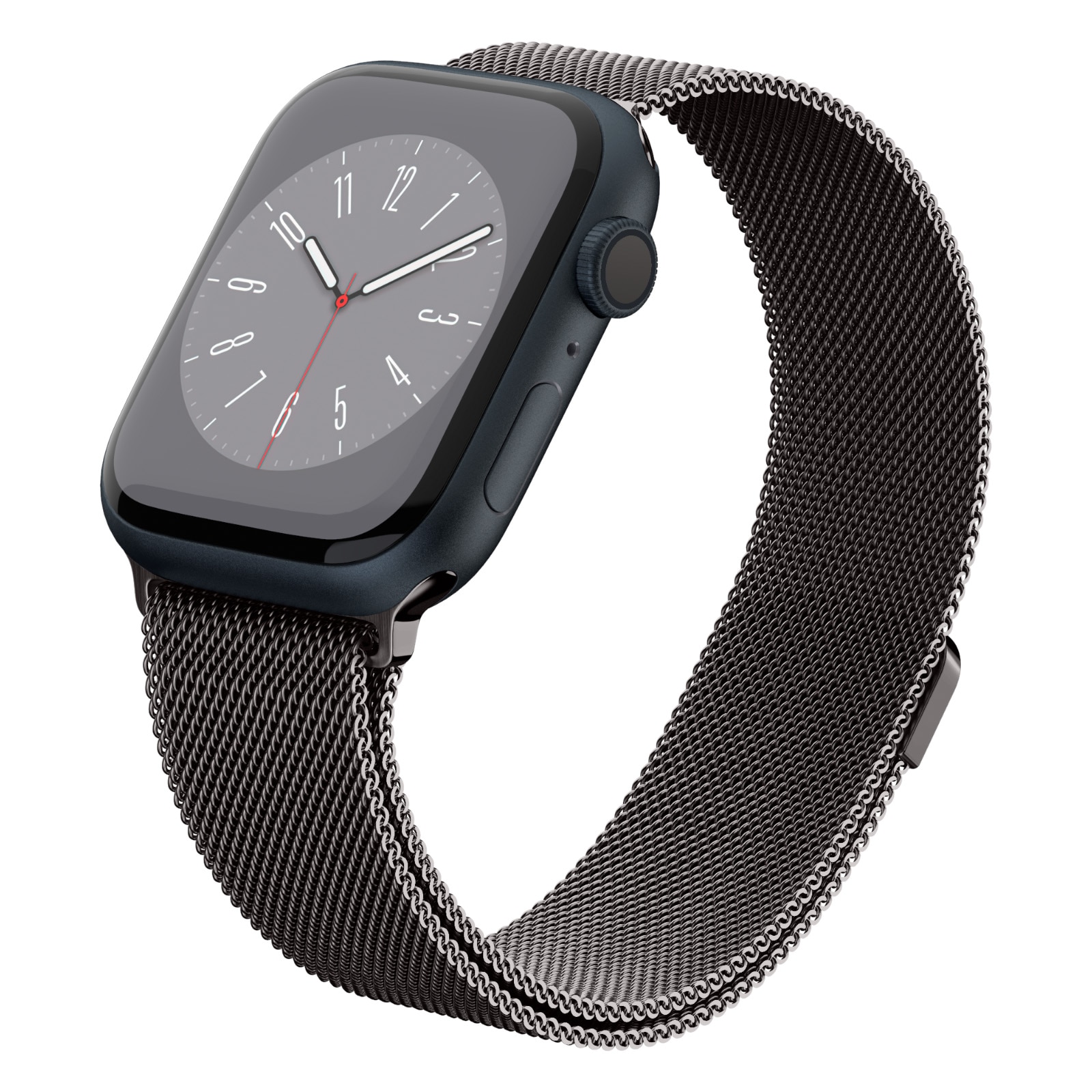 Armband Metal Fit Apple Watch SE 44mm Graphite