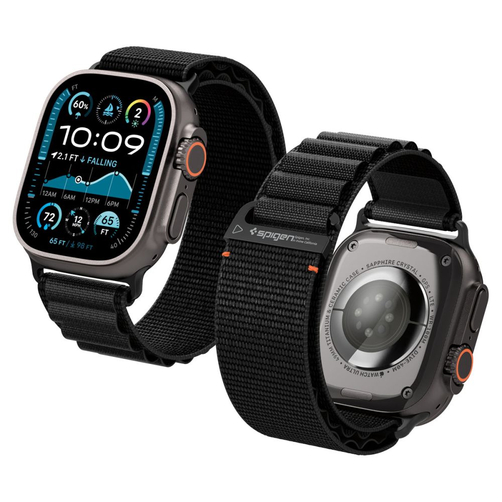 WBF1 Band Apple Watch Series 4-6 44mm Schwarz
