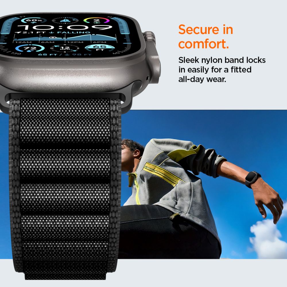 WBF1 Band Apple Watch Series 4-6 44mm Schwarz