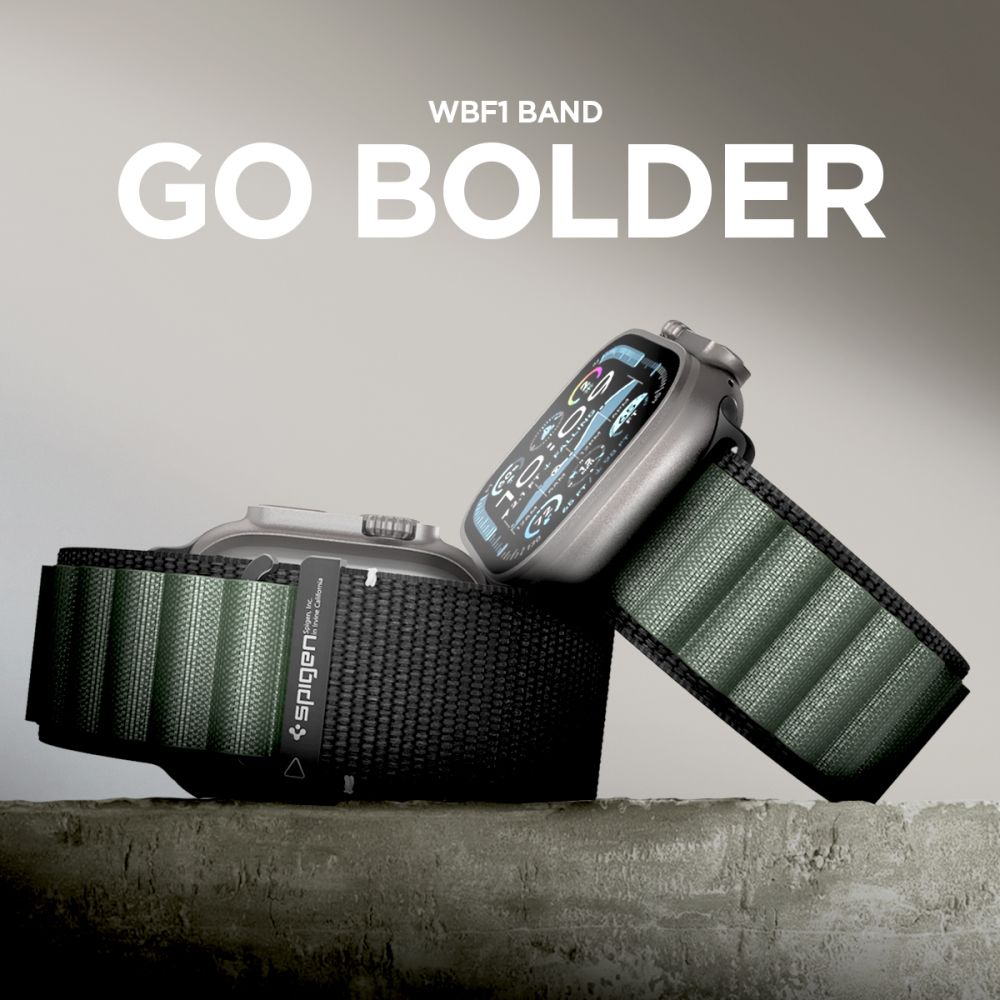 WBF1 Band Apple Watch Series 7 45mm Grün