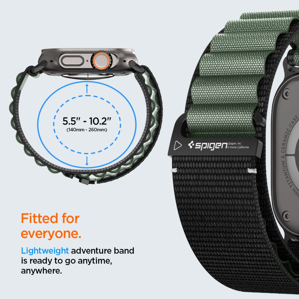 WBF1 Band Apple Watch Series 7 45mm Grün