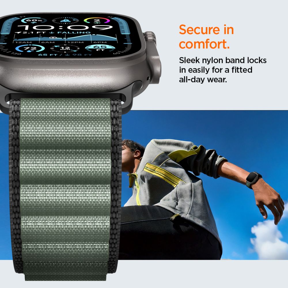 WBF1 Band Apple Watch Series 7 45mm Grün