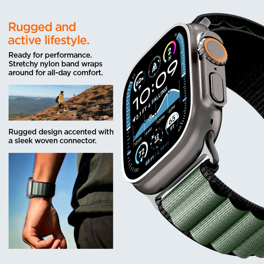 WBF1 Band Apple Watch Series 7 45mm Grün