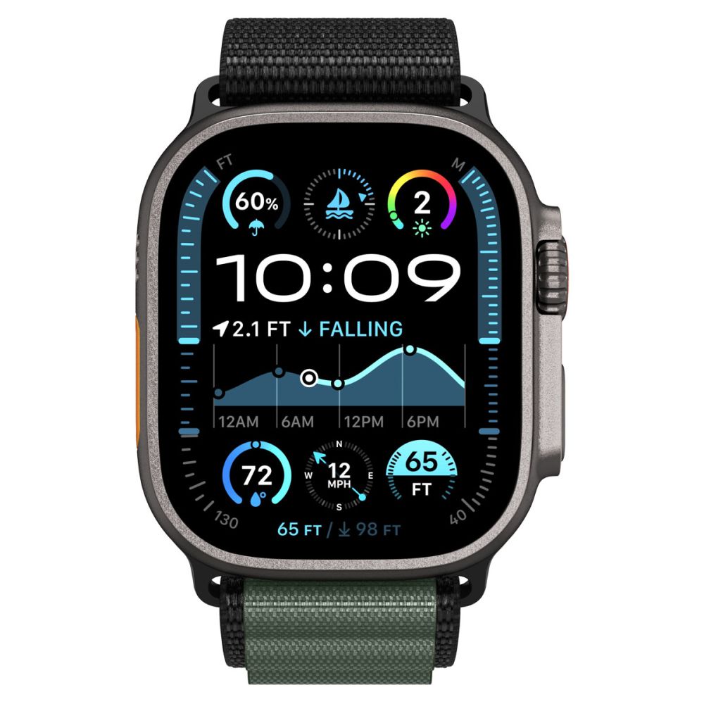 WBF1 Band Apple Watch Series 7 45mm Grün