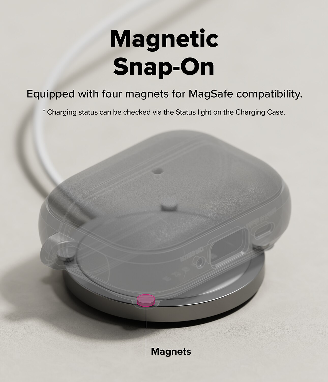 Onyx Magnetic Case Apple AirPods Pro 3 Schwarz