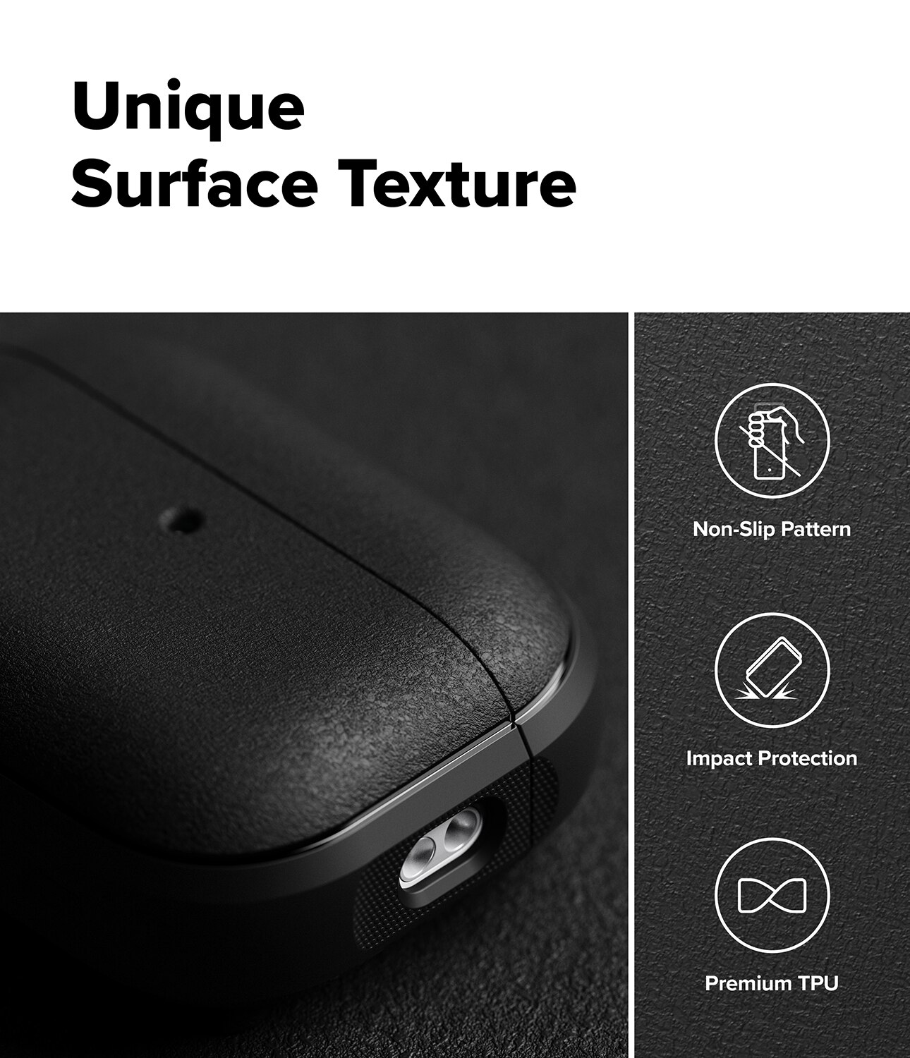 Onyx Magnetic Case Apple AirPods Pro 3 Schwarz