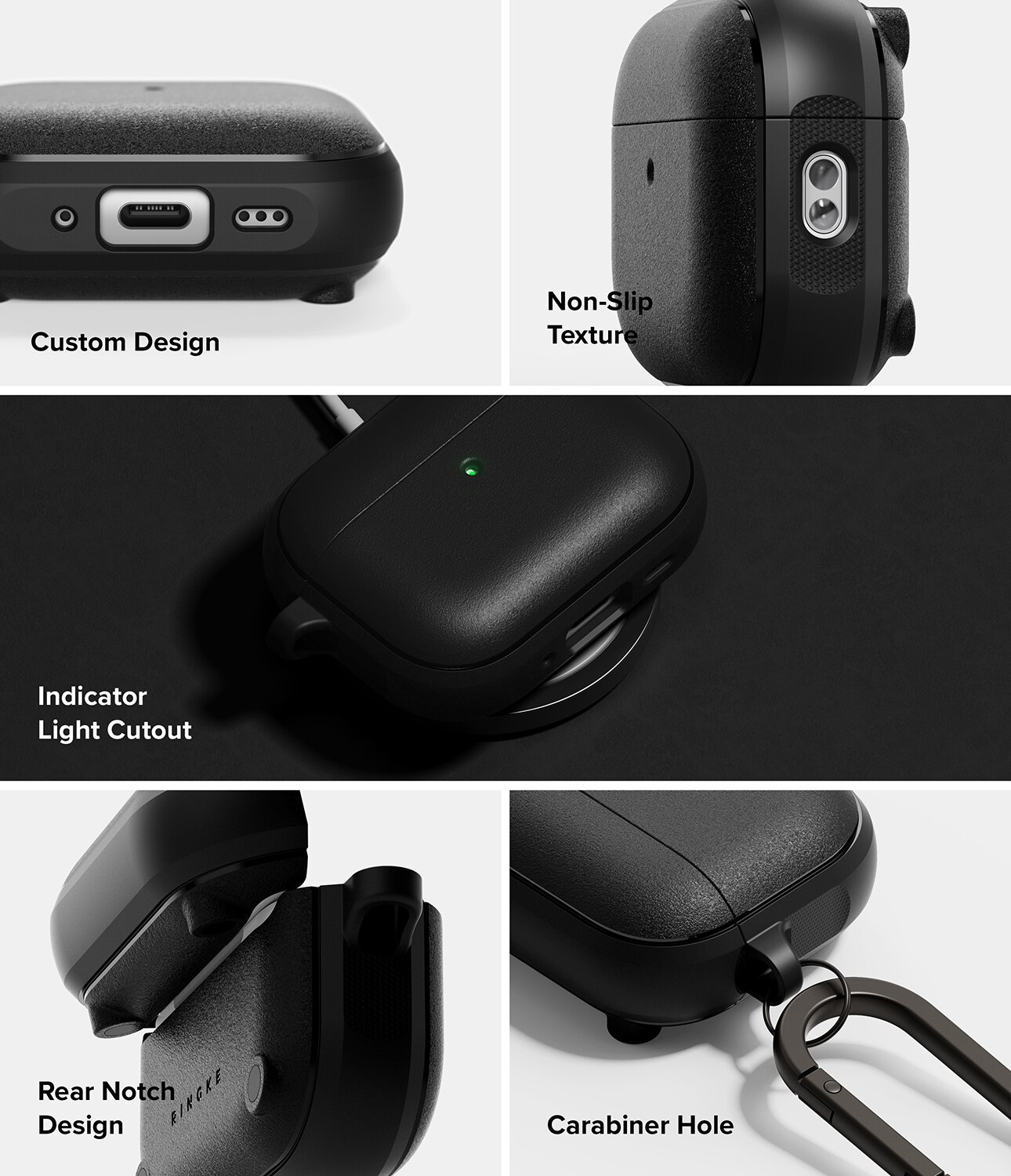 Onyx Magnetic Case Apple AirPods Pro 3 Schwarz