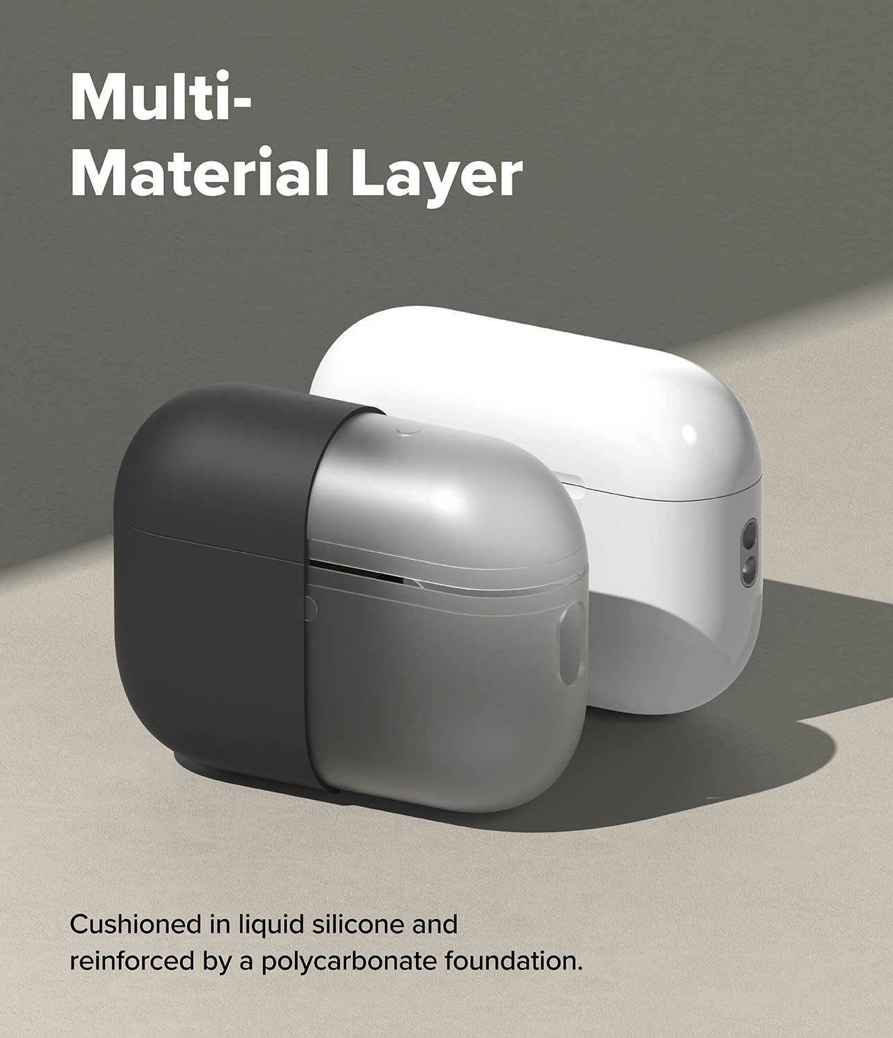 Silicone Hülle Apple AirPods Pro 3 Black