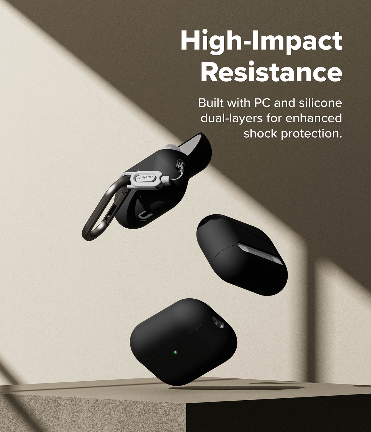 Silicone Hülle Apple AirPods Pro 3 Black