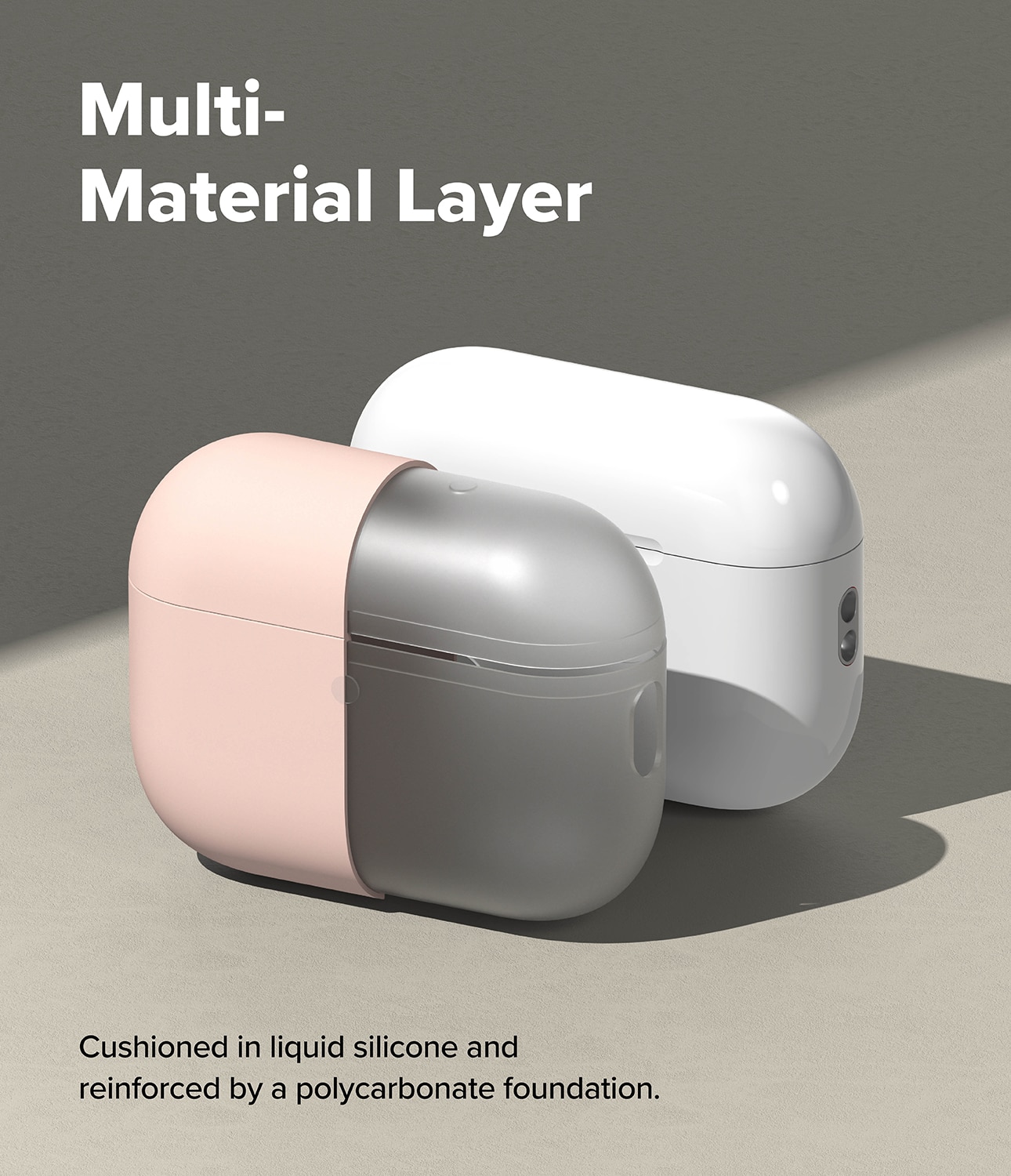 Silicone Hülle Apple AirPods Pro 3 Pink