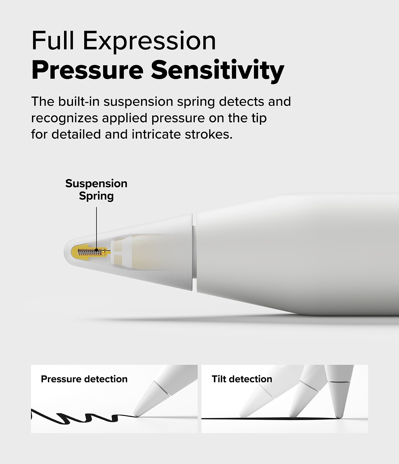2B Tip Apple Pencil (3 Stück) weiß