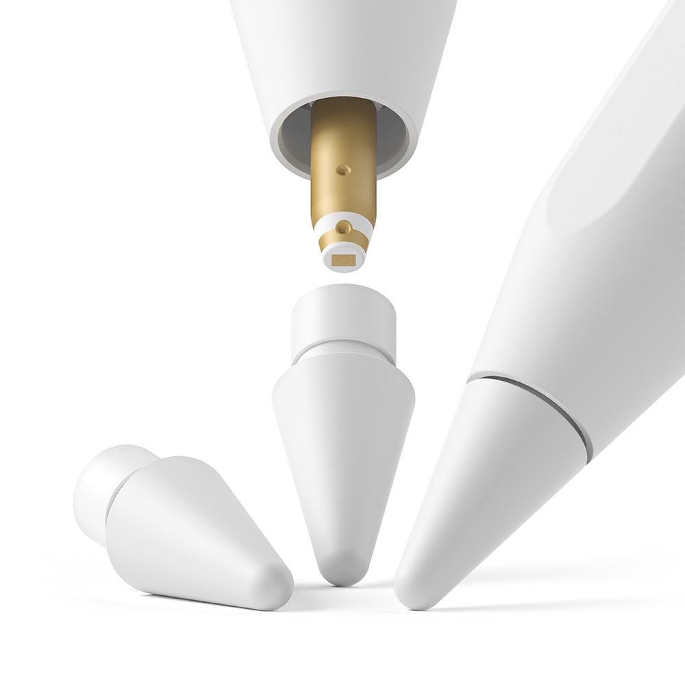 HB Tip Apple Pencil (3 Stück) weiß