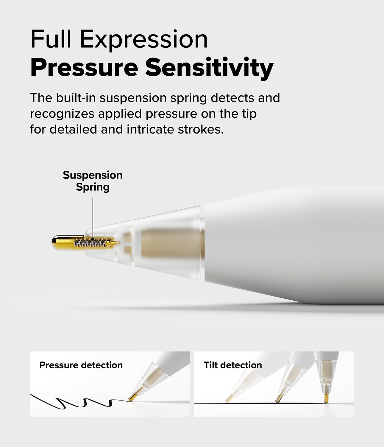 Metal Tip Apple Pencil (3 Stück) weiß
