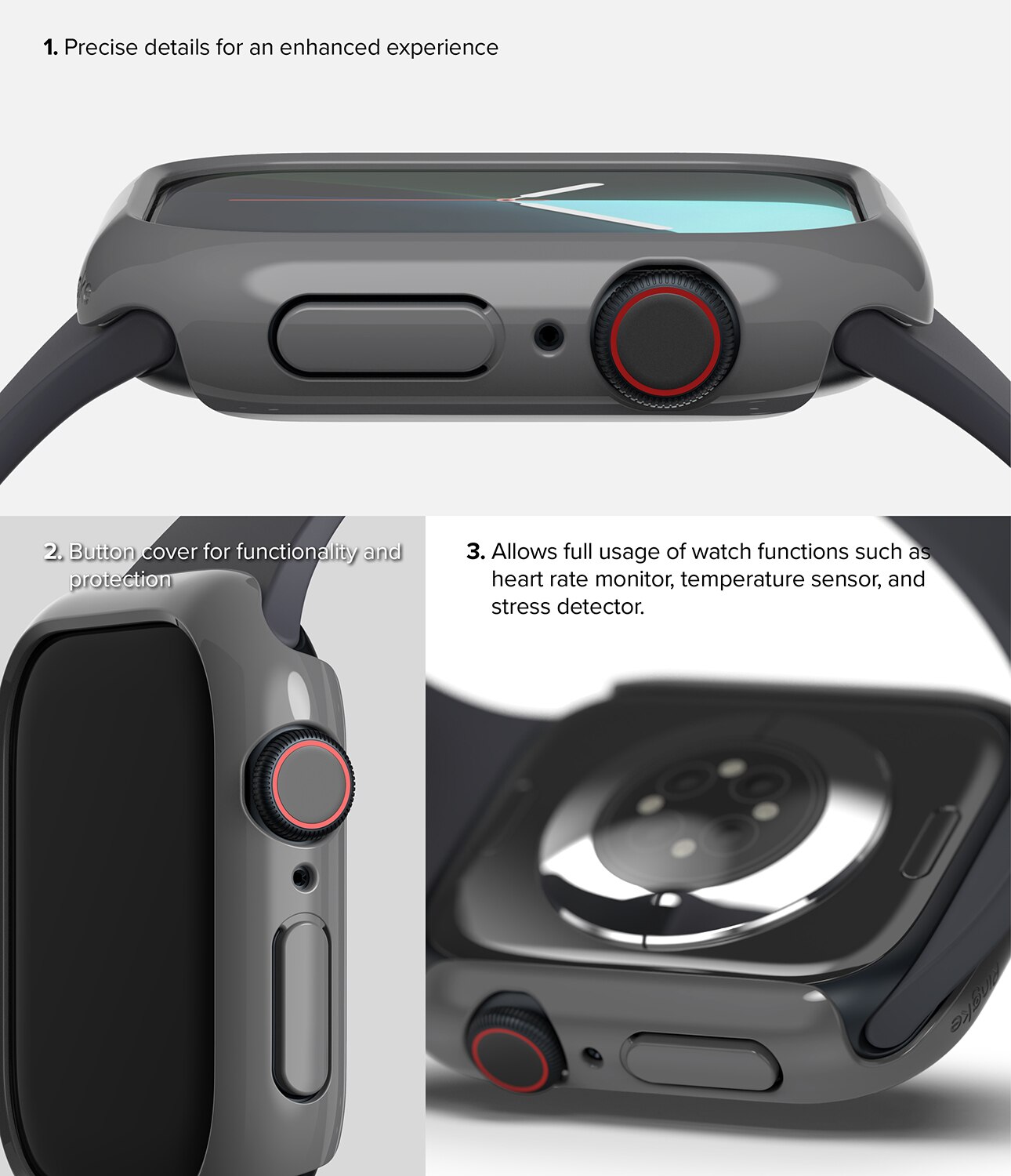 Slim Case (2 Stück) Apple Watch Series 10 46mm Mehrfarbig/muster