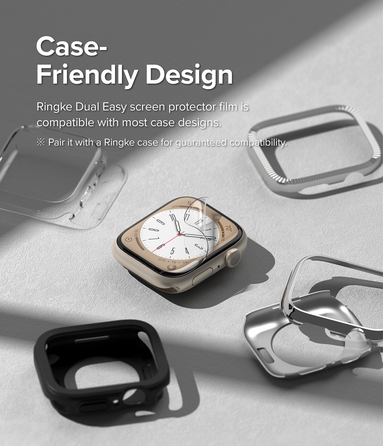 Dual Easy Screen Protector (3 Stück) Apple Watch SE 40mm