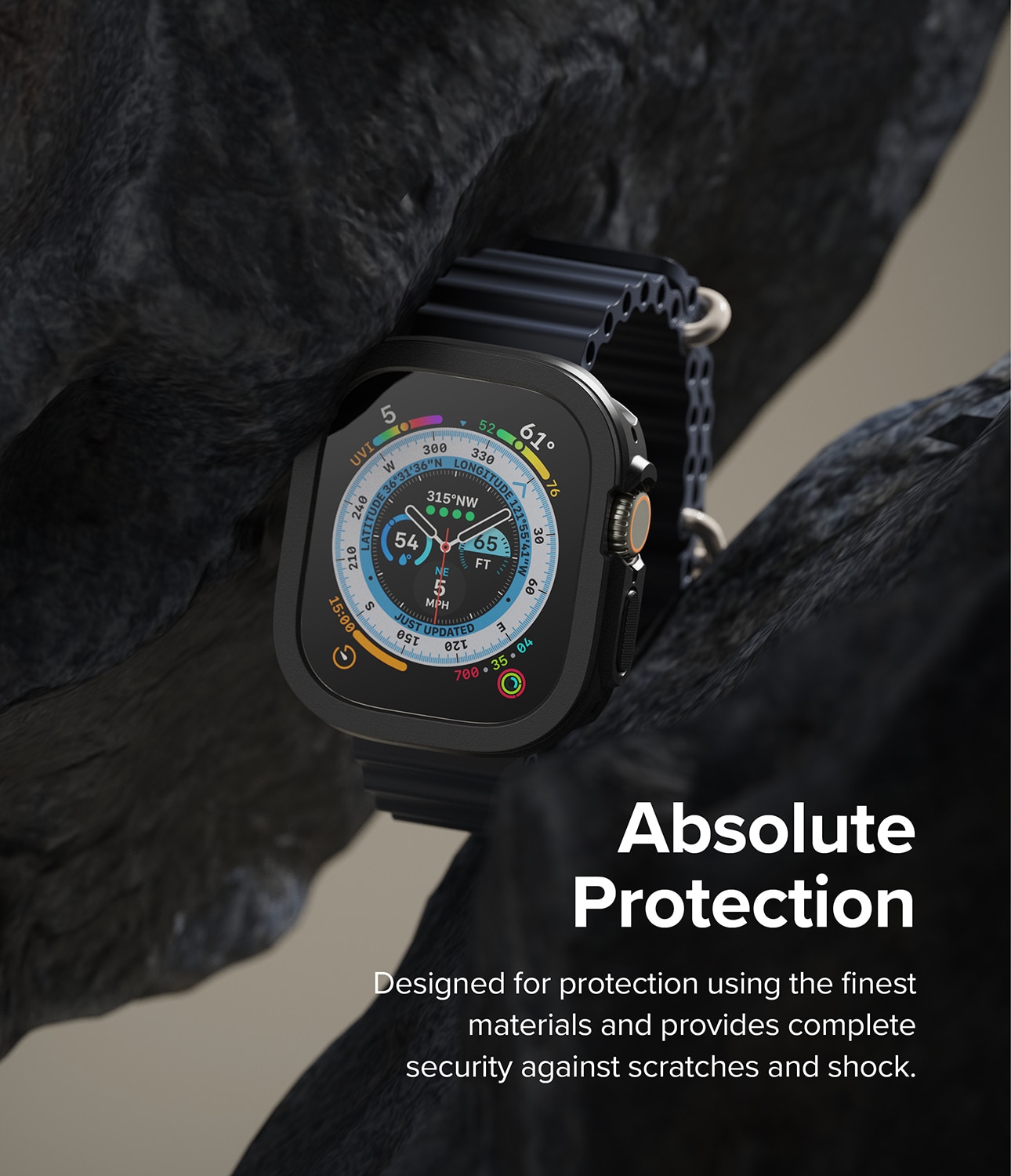 Air Sports Case Apple Watch Ultra 49mm 1st Gen Black