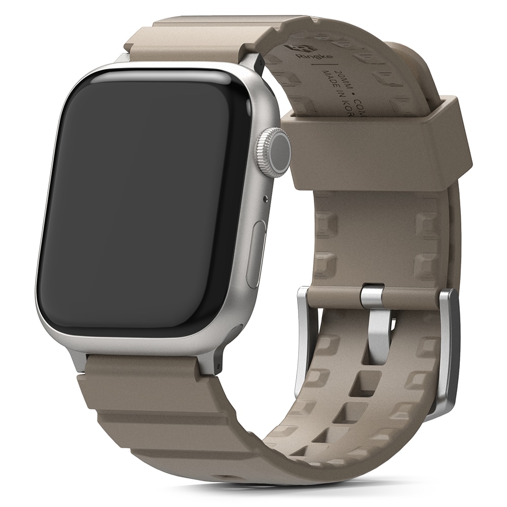 Rubber One Bold Band Apple Watch Ultra 2 49mm Gray Sand