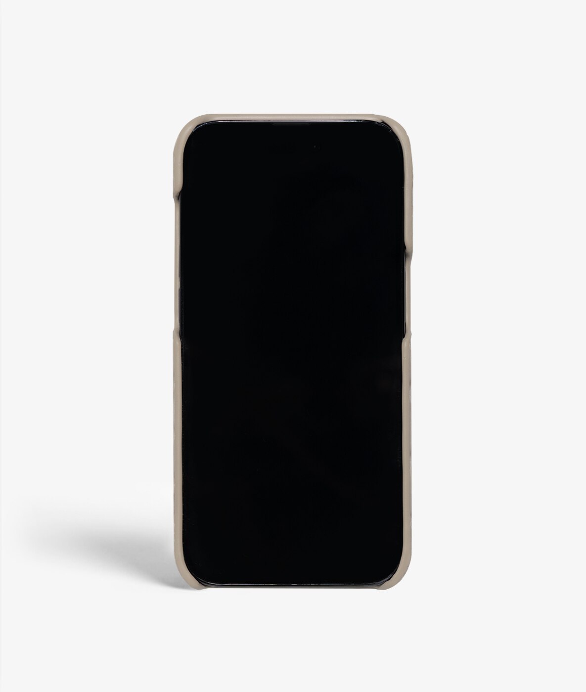 iPhone 14 Pro Hülle Small Croco Grau