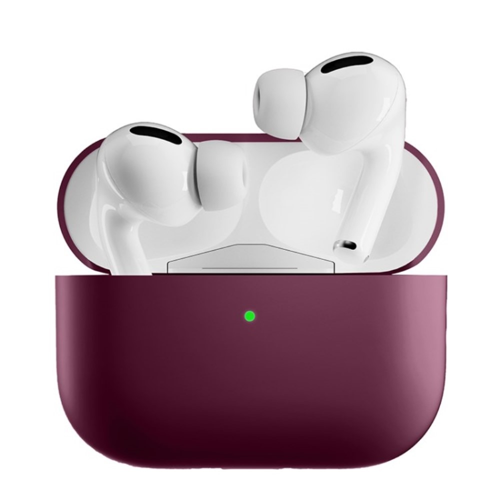 Apple AirPods Pro 2 Silikonhülle Dunkelrot