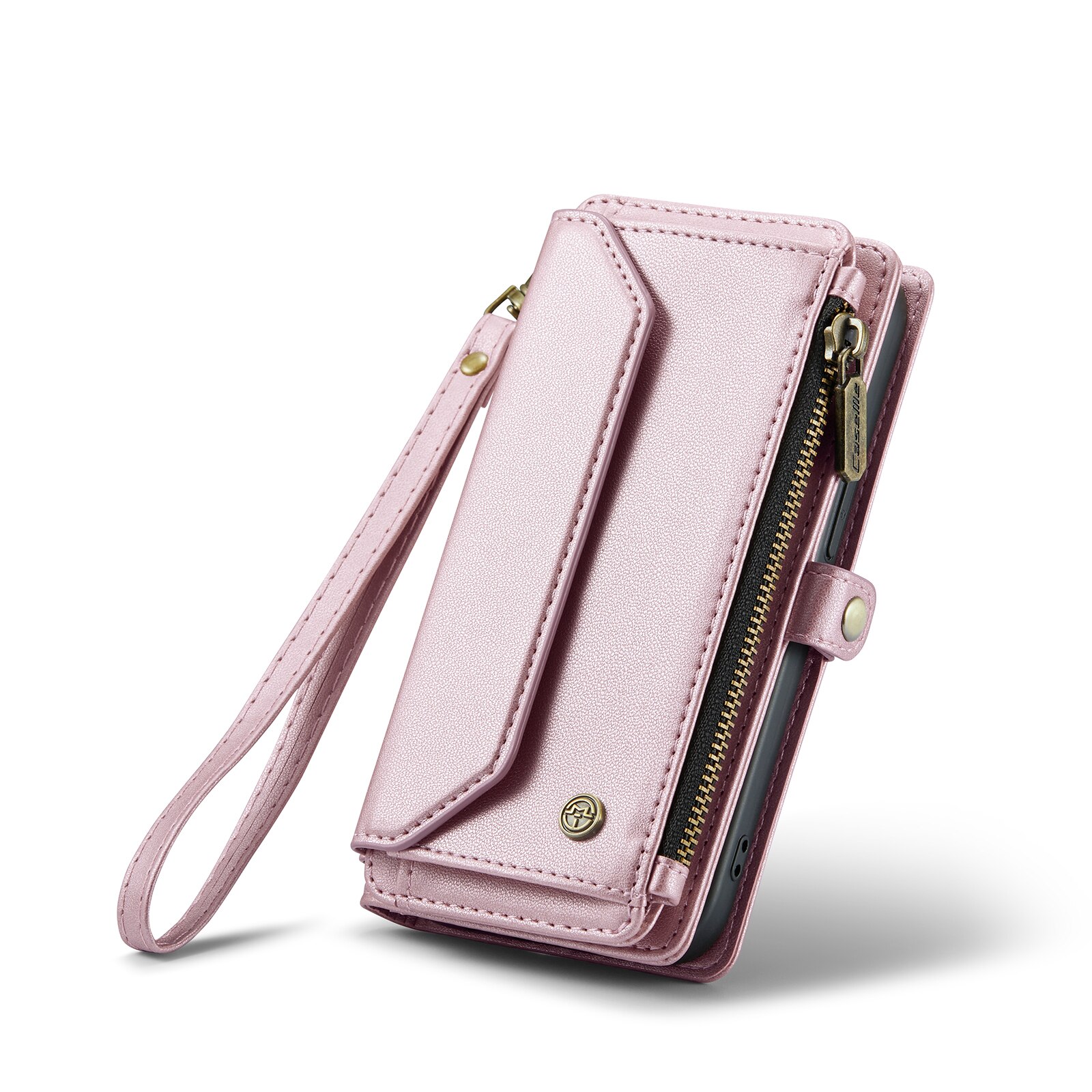 Brieftasche Hülle iPhone 13 Pro rosa