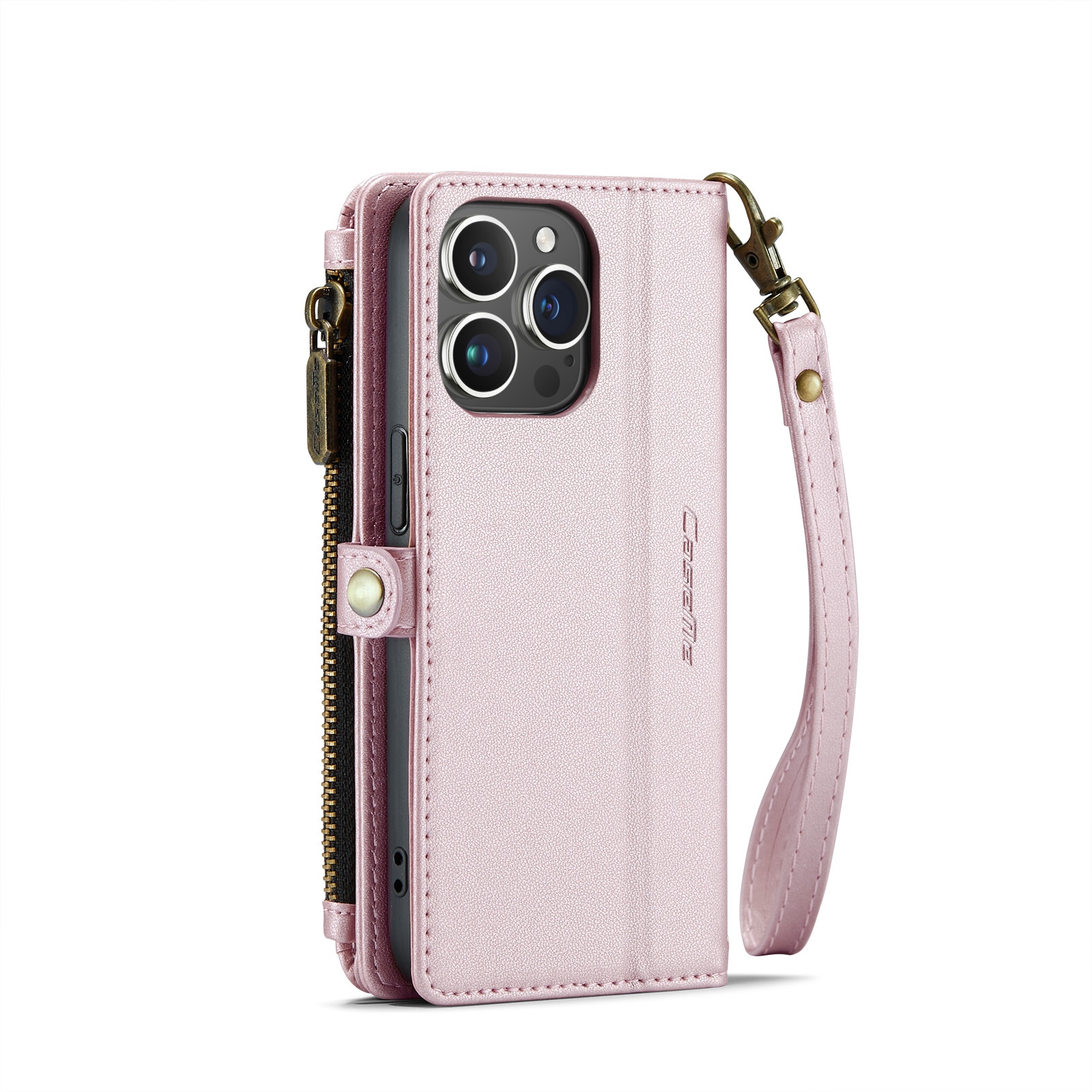 Brieftasche Hülle iPhone 14 Pro rosa