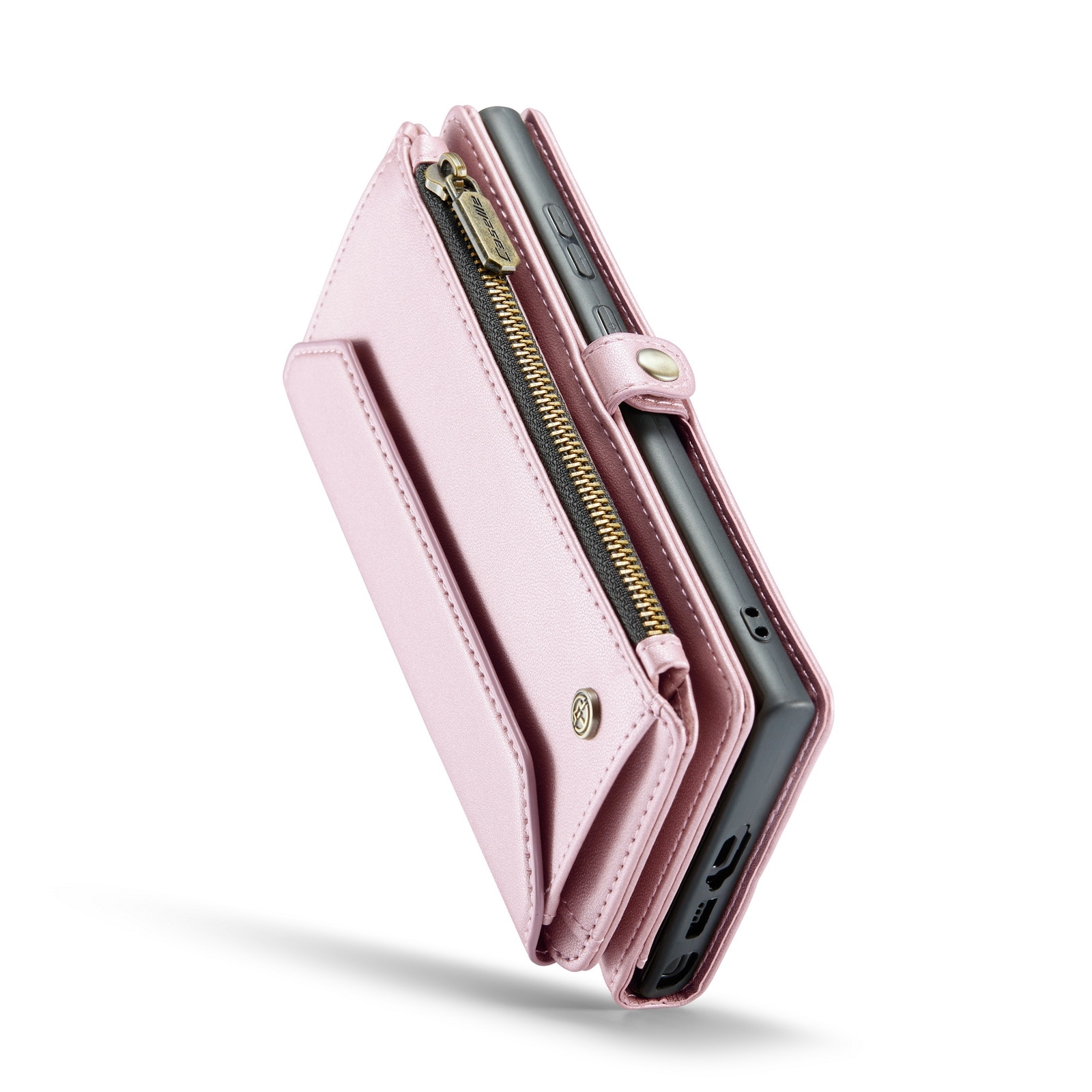 Brieftasche Hülle Samsung Galaxy S23 Ultra rosa