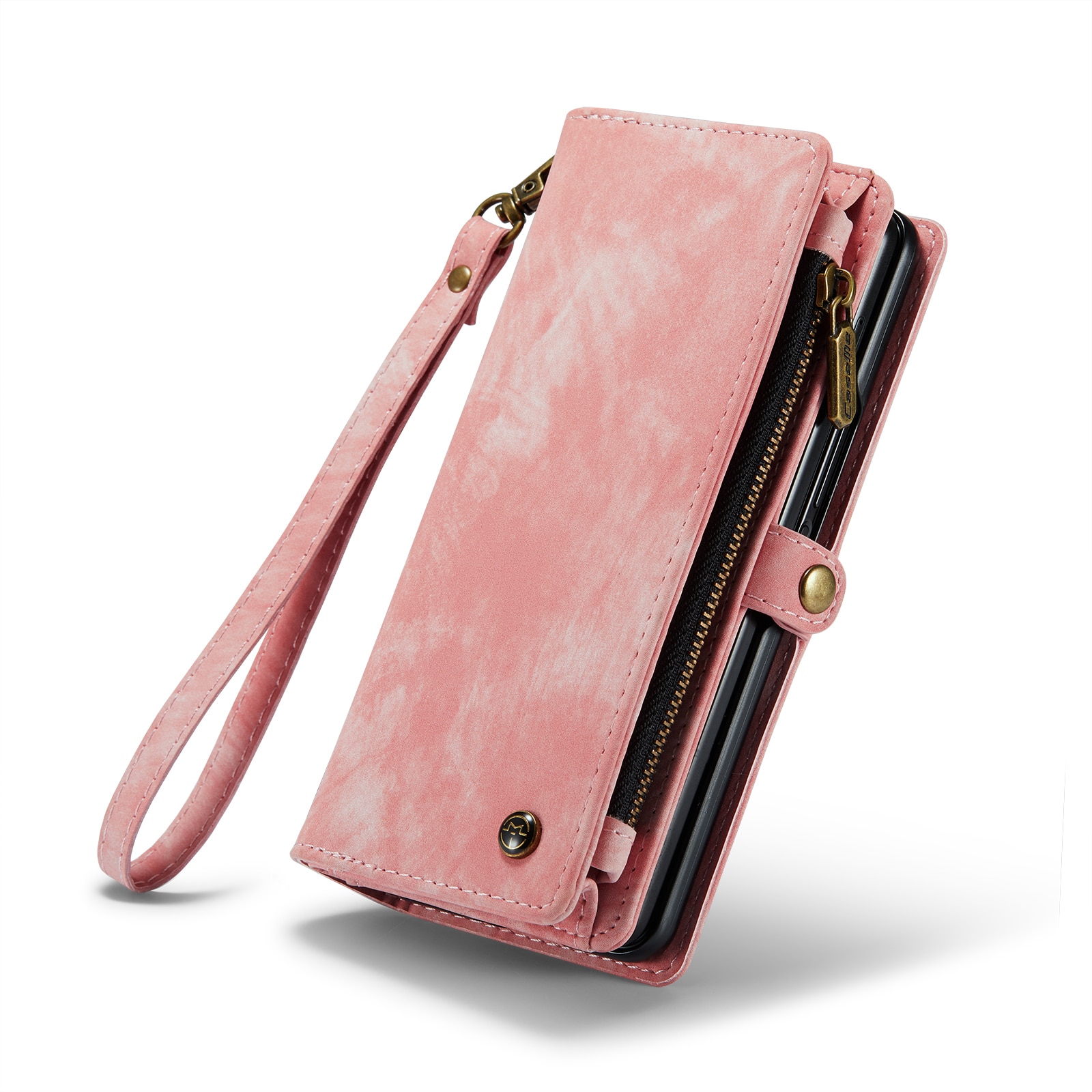 Multi-slot Portemonnaie-Hülle Samsung Galaxy Z Fold 5 Rosa