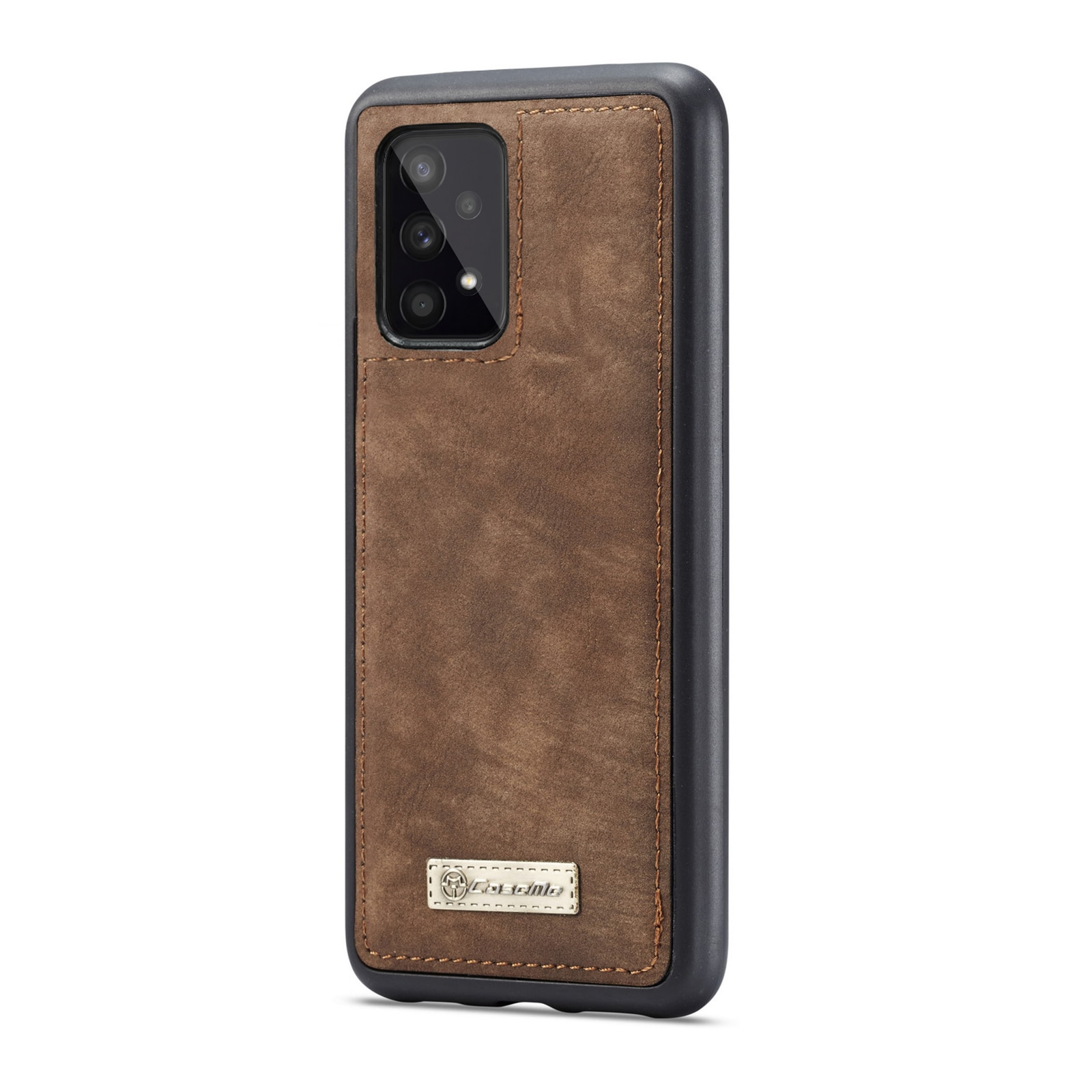 Multi-slot Portemonnaie-Hülle Samsung Galaxy A53 Braun