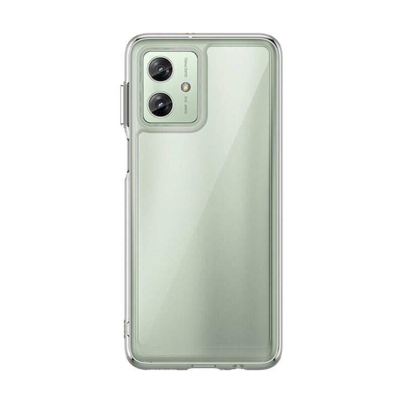 Motorola Moto G54 Hybride Handyhülle Crystal Hybrid transparent