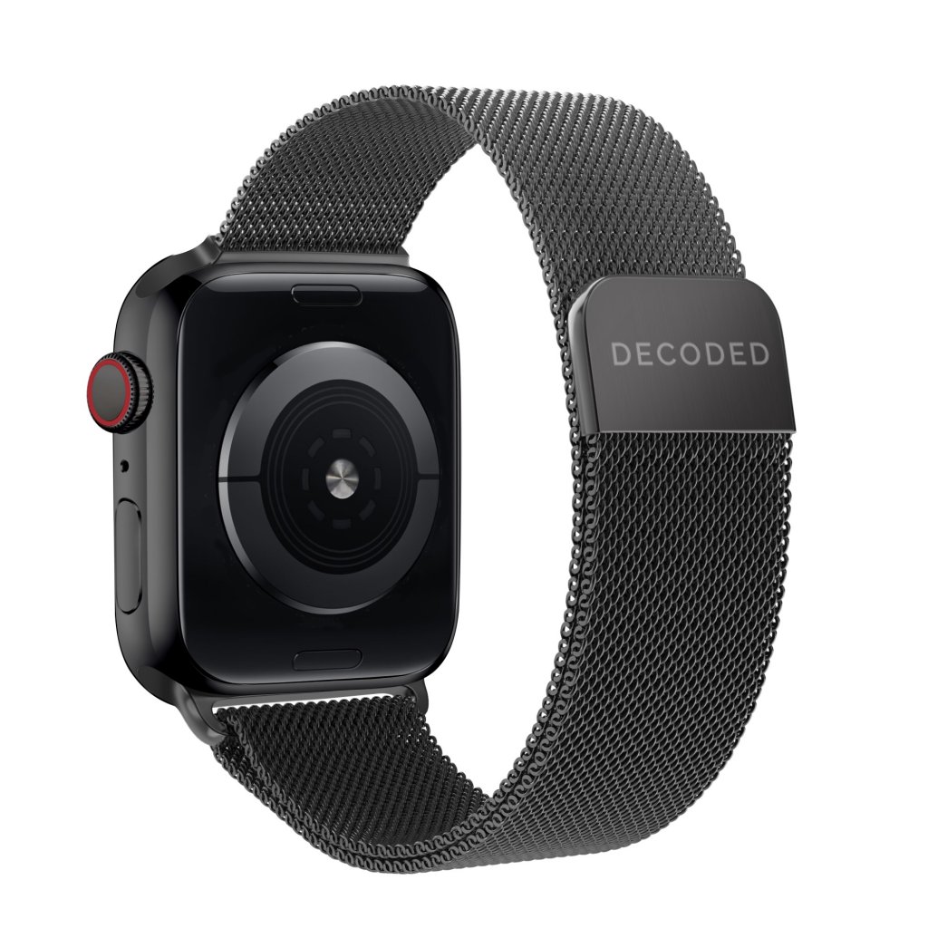 Milan Traction Strap Apple Watch 38mm Black