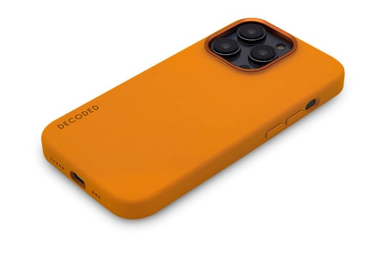 AntiMicrobial Silicone Back Cover iPhone 14 Pro Apricot