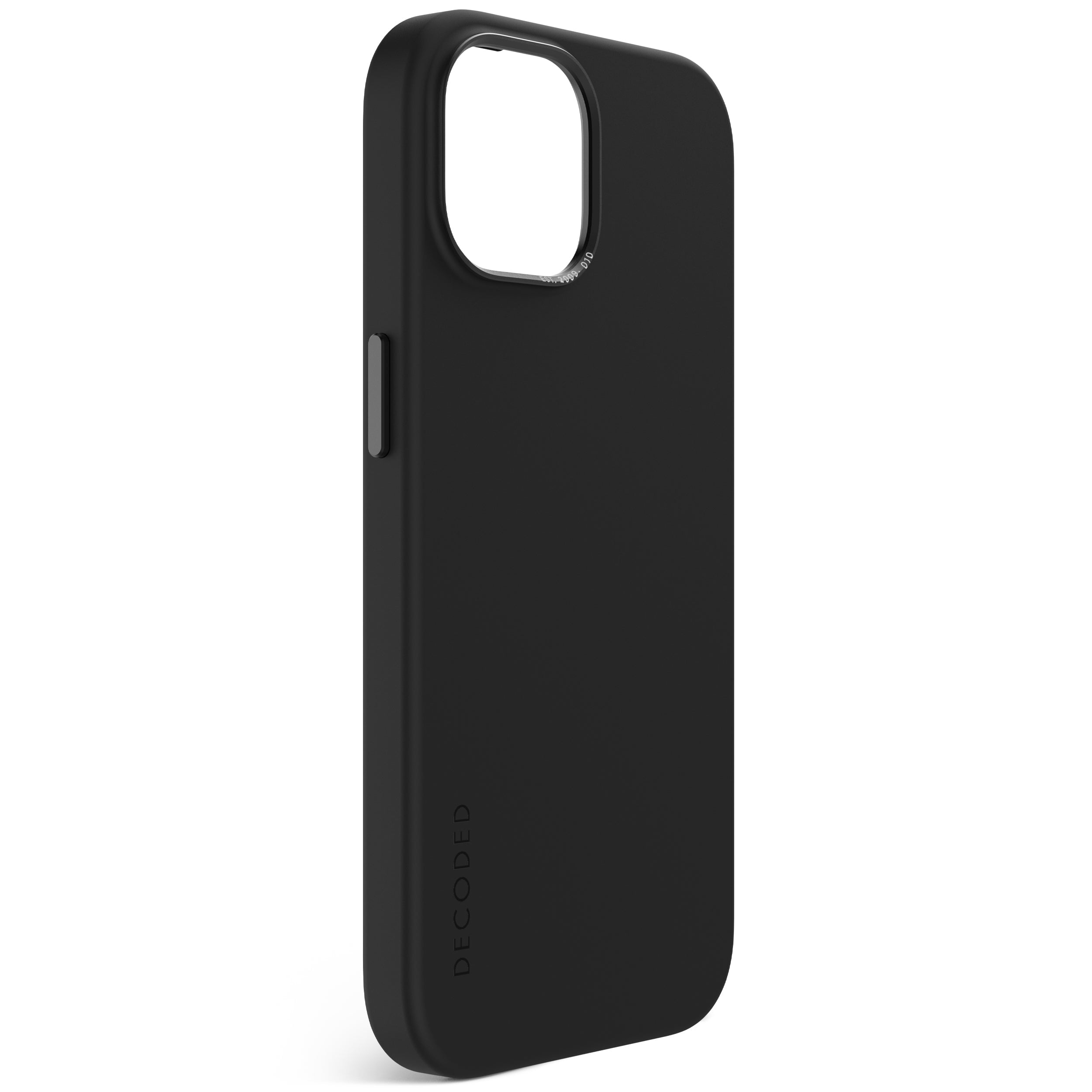 AntiMicrobial Silicone Back Cover iPhone 15 Graphine