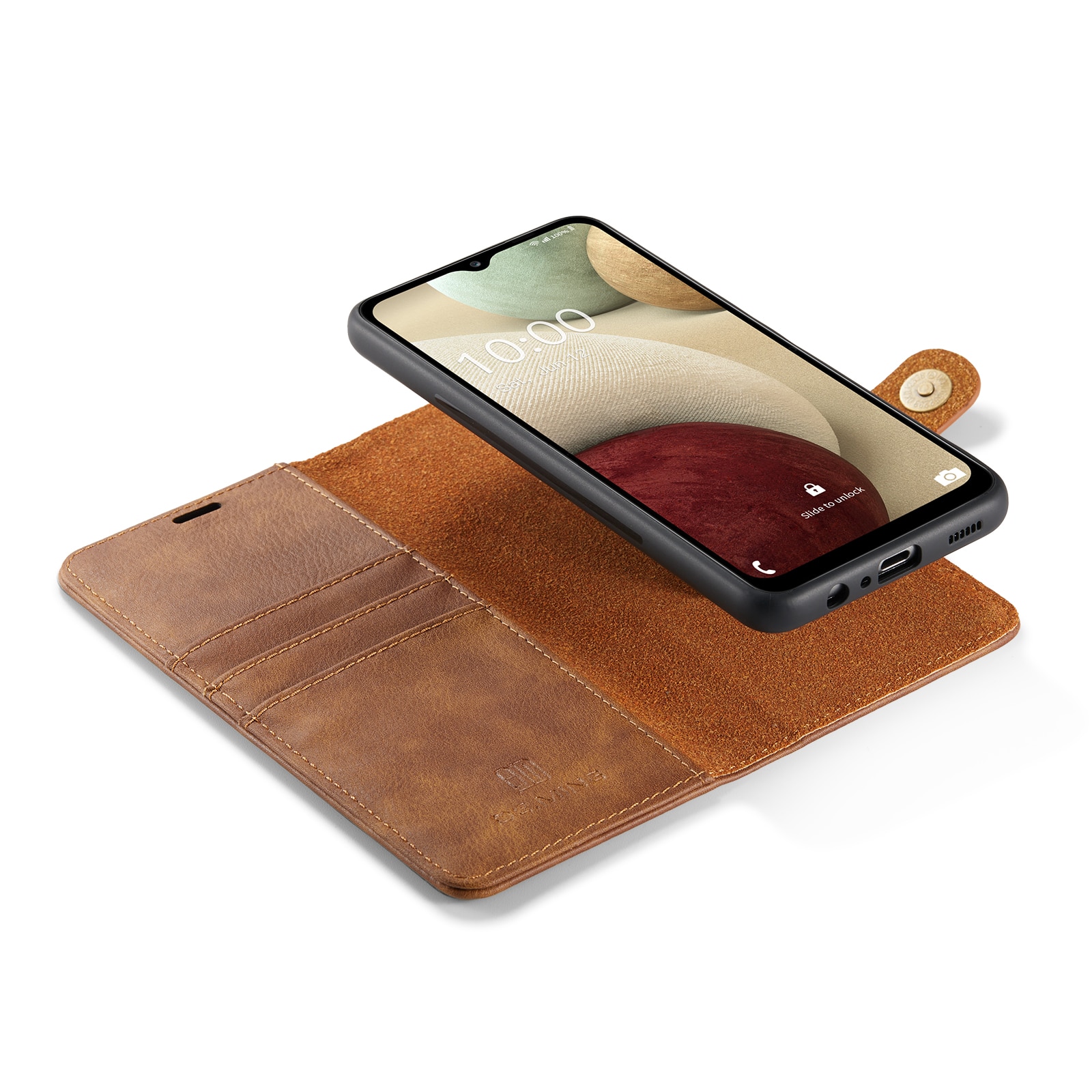 Handytasche Magnetische Samsung Galaxy A14 Cognac