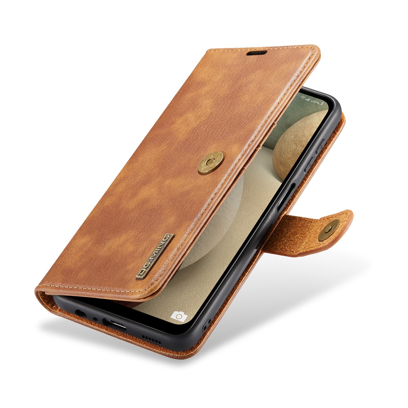 Handytasche Magnetische Samsung Galaxy A14 Cognac