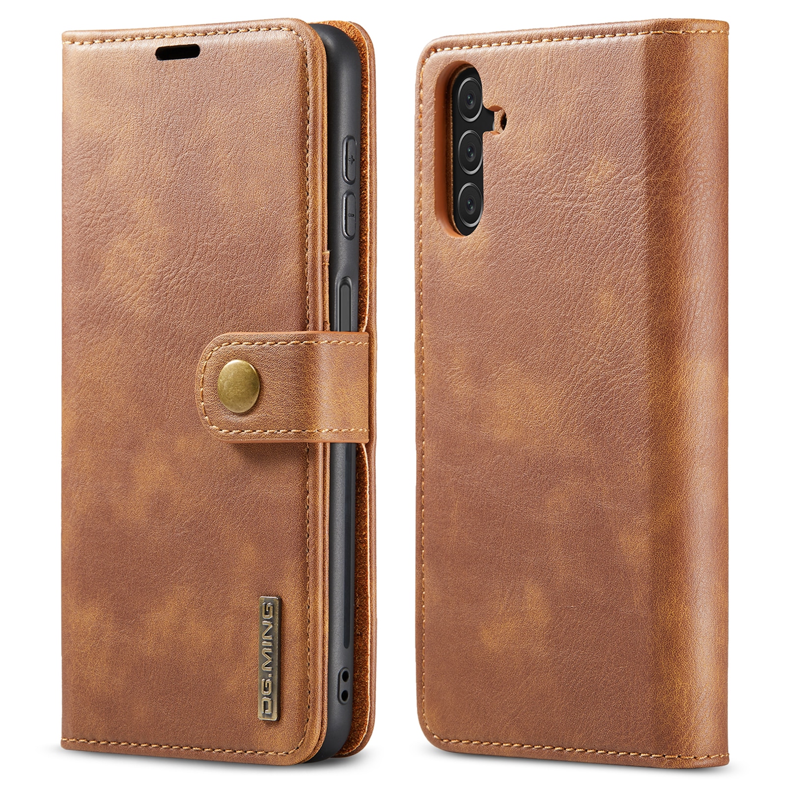 Handytasche Magnetische Samsung Galaxy A14 Cognac