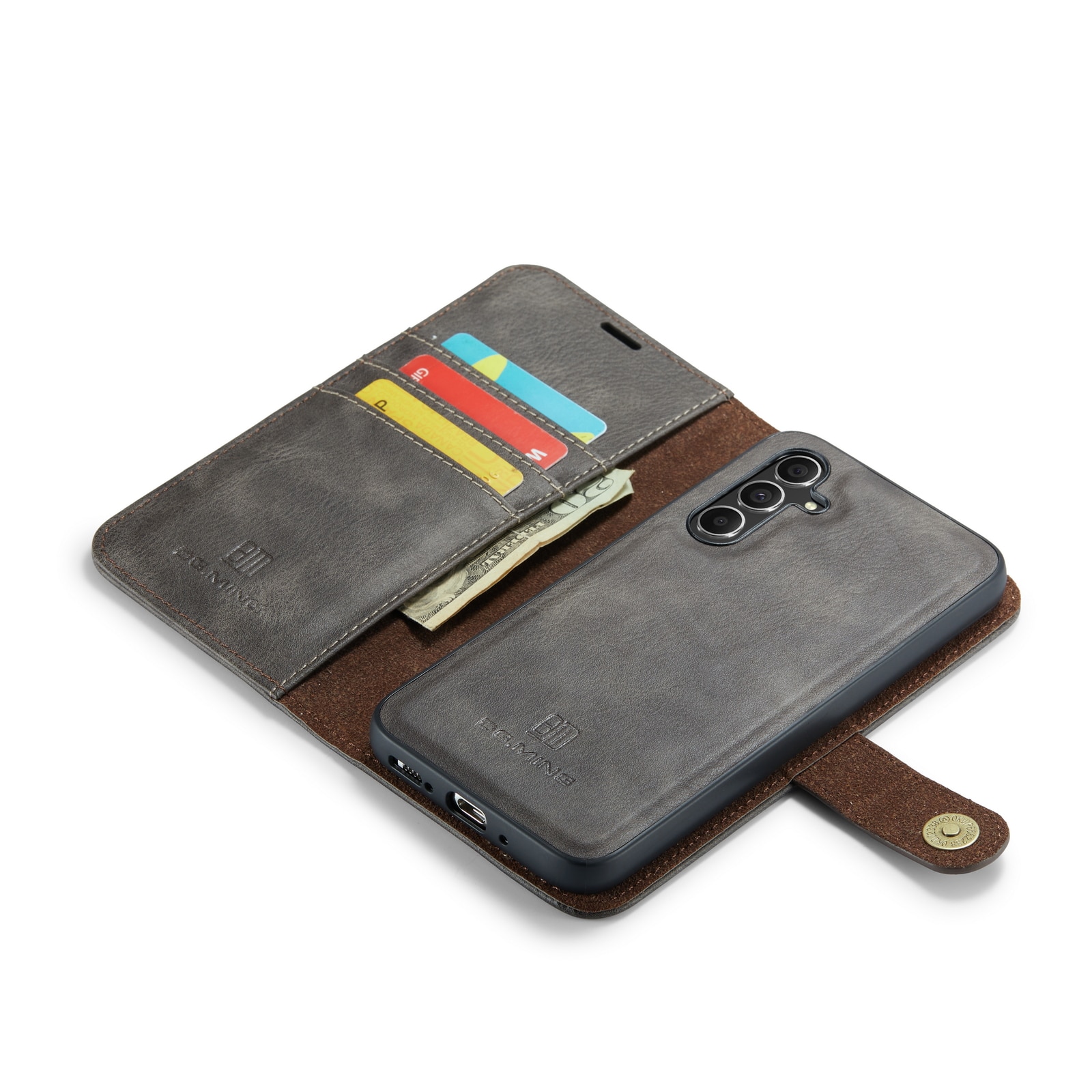 Handytasche Magnetische Samsung Galaxy A54 Brown