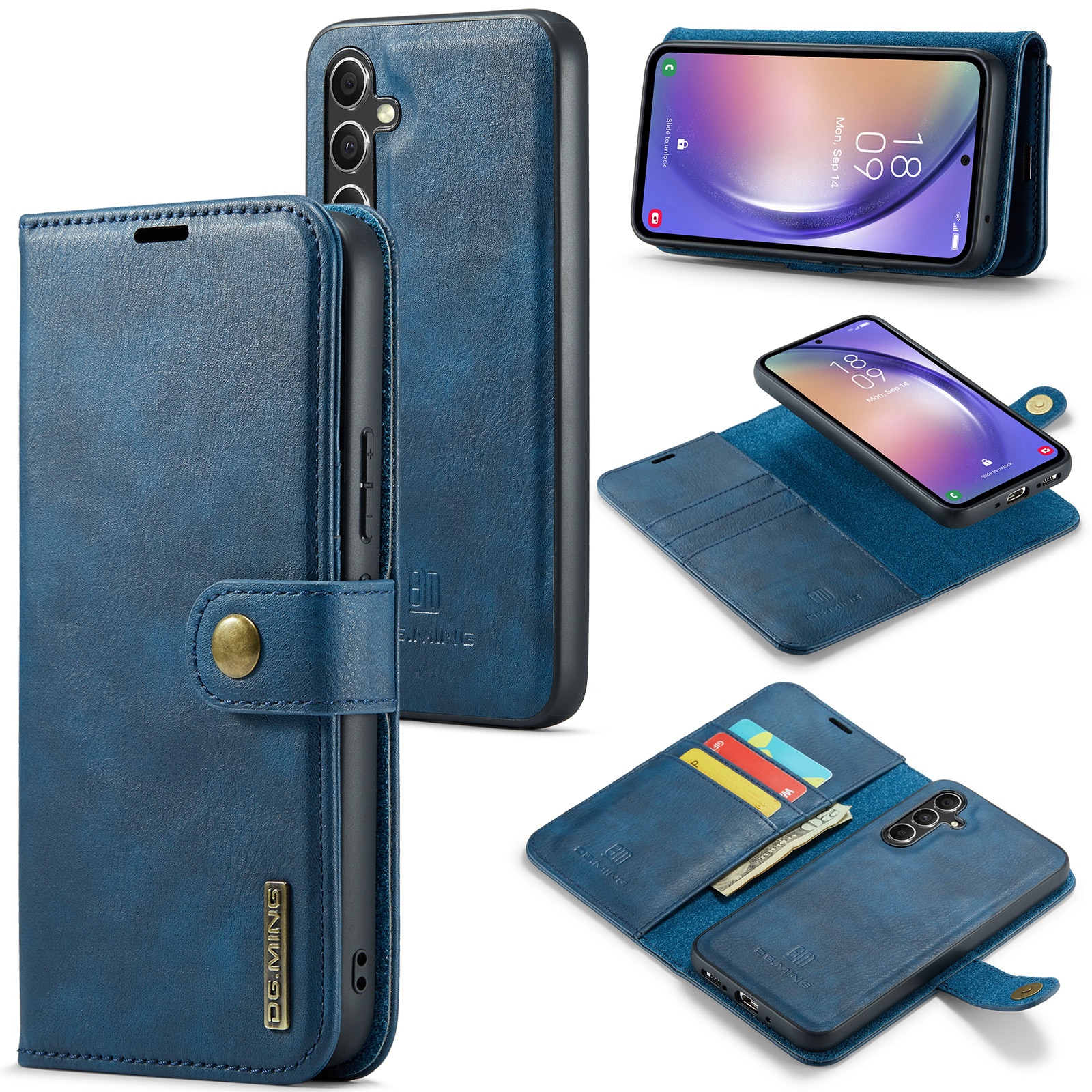 Handytasche Magnetische Samsung Galaxy A55 Blue