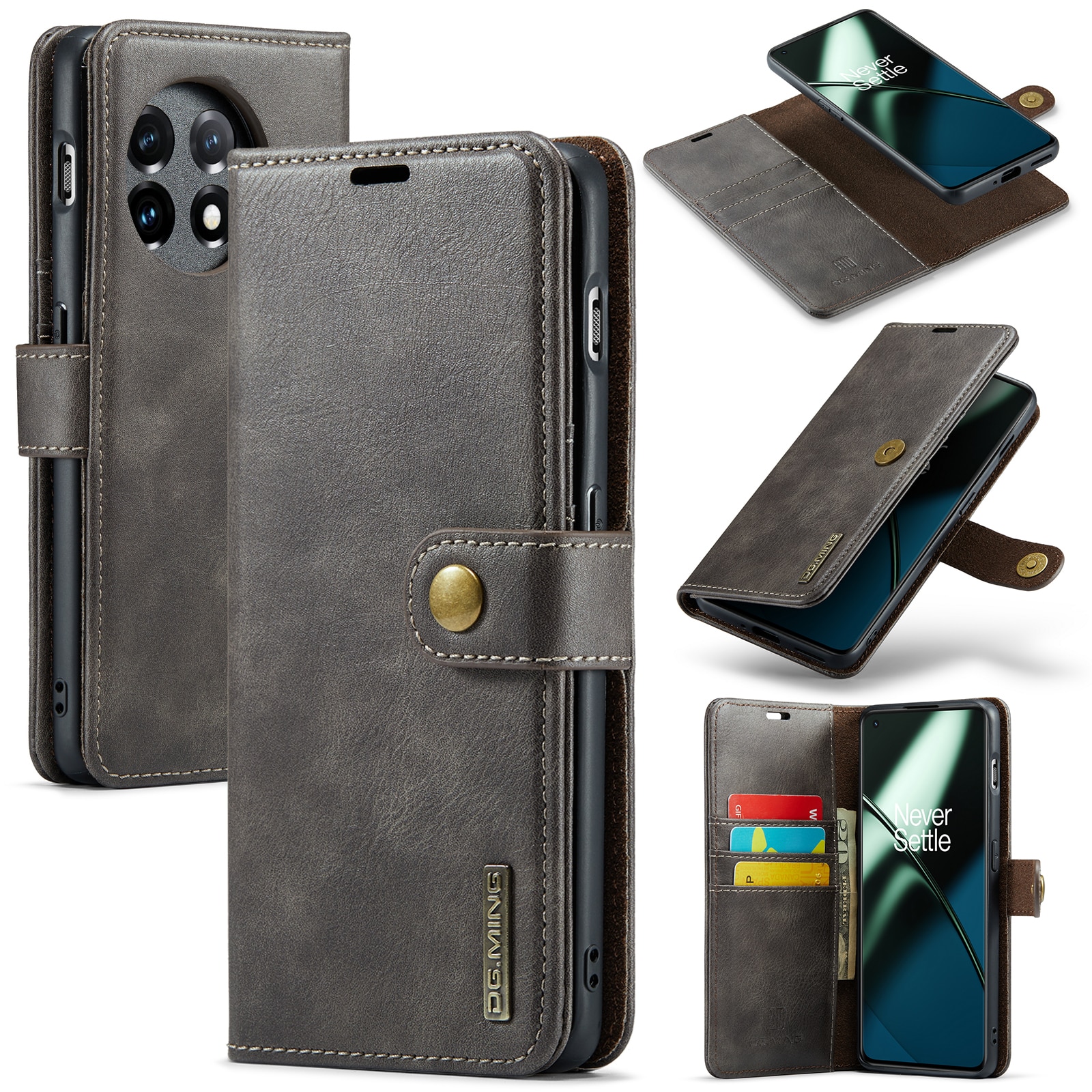 Handytasche Magnetische  OnePlus 11 Brown
