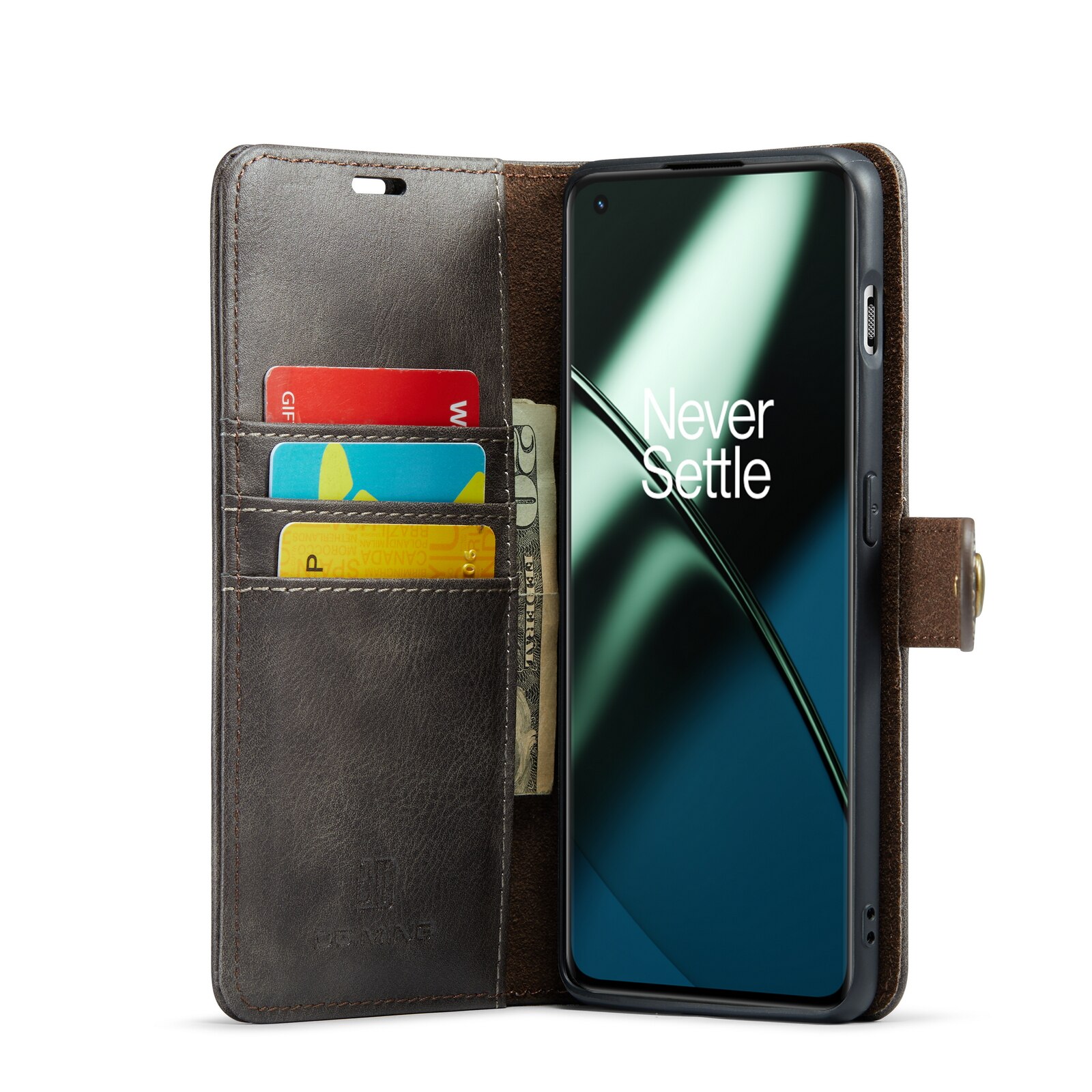 Handytasche Magnetische  OnePlus 11 Brown