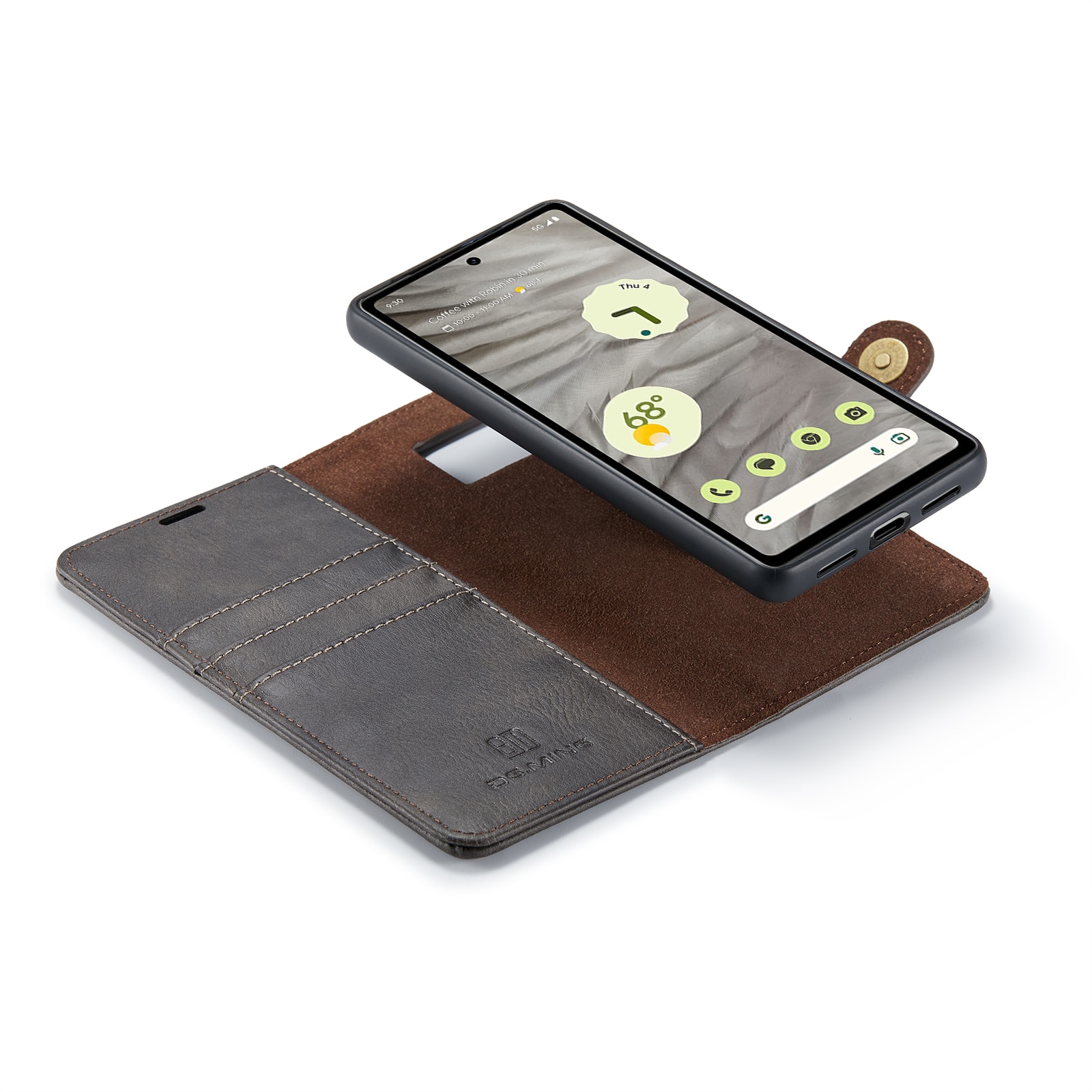 Handytasche Magnetische Google Pixel 7a Brown