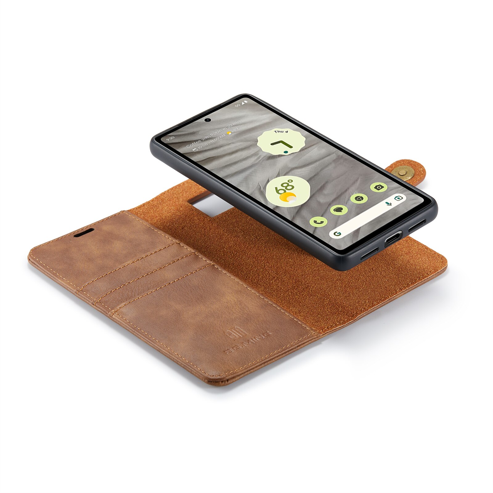 Handytasche Magnetische Google Pixel 7a Cognac