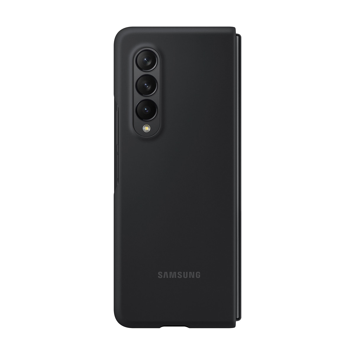 Silicone Cover Samsung Galaxy Z Fold 3 Black