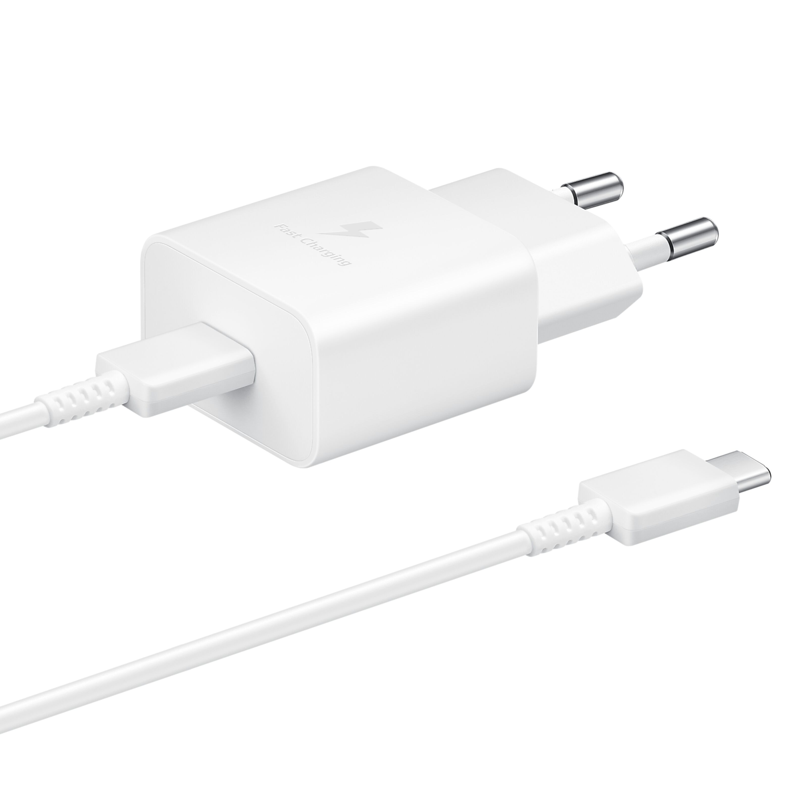 Ladegerät PD Fast Charge 15W USB-C Weiß