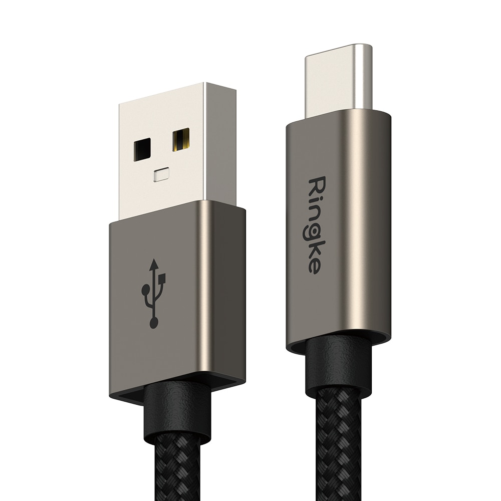 Fast Charging Basic Kabel USB-A -> USB-C 1m, schwarz