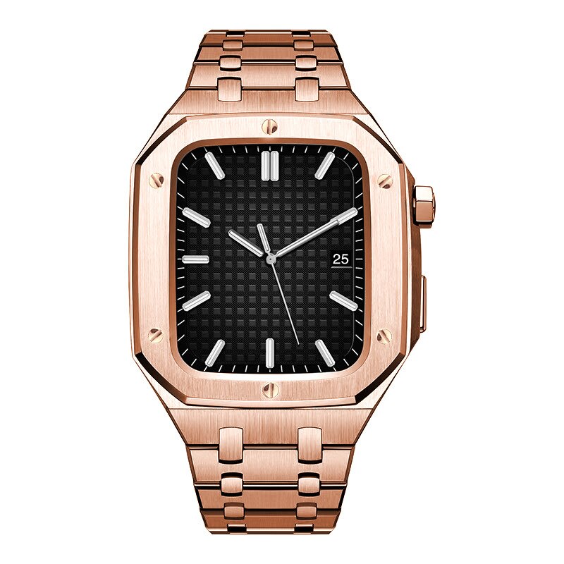 Apple Watch 45mm Full Metal Armband roségold