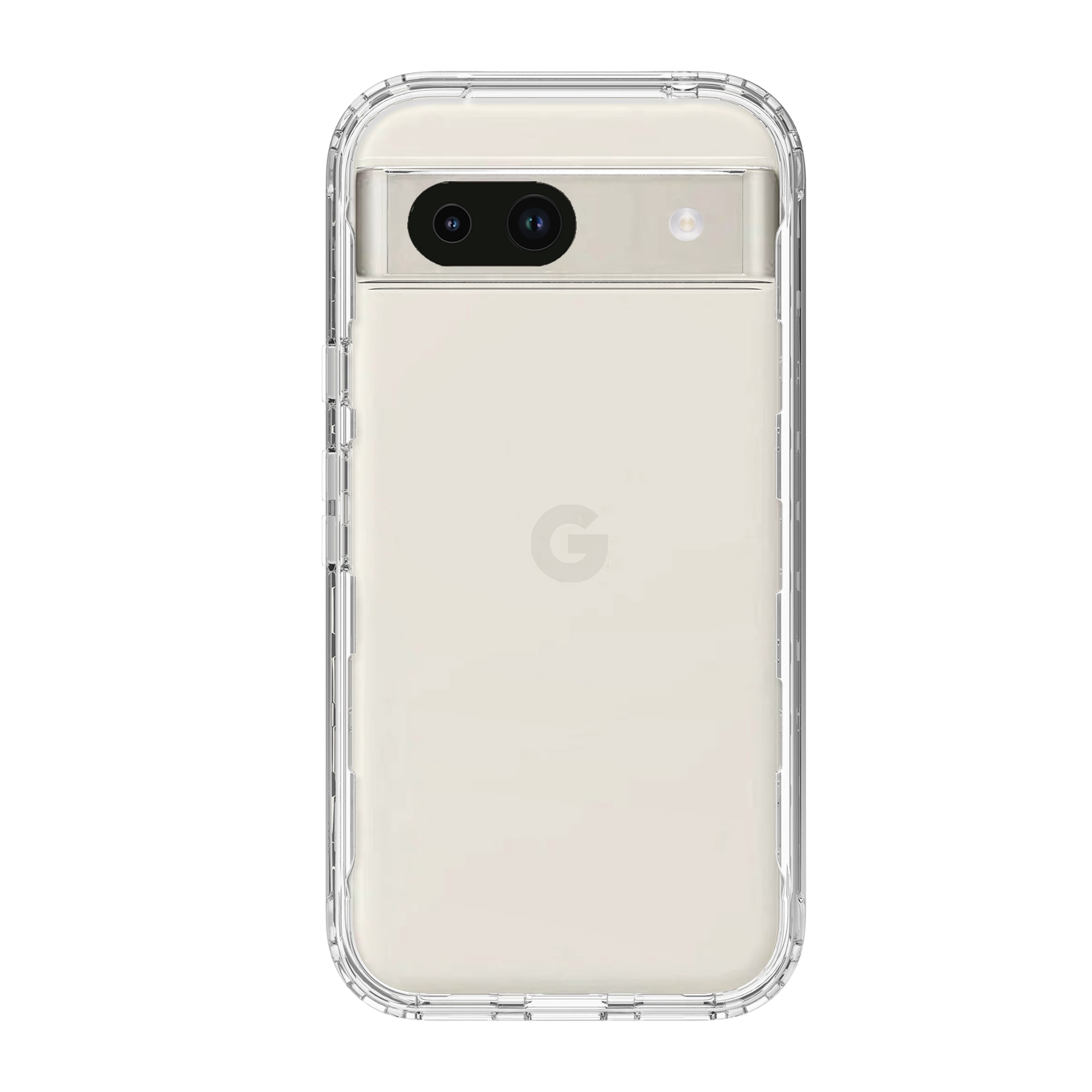 Google Pixel 8a Full Protection Case durchsichtig